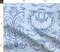 Blue And White Toile Blueberry Rococo Scrolls Toile De Jouy French Country Cottage Chic Custom Printed Fabric by Spoonflower Various Fabrics by the Yard or Fat Quarter